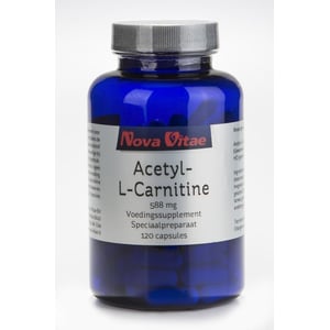 Nova Vitae Acetyl l carnitine 588 mg afbeelding