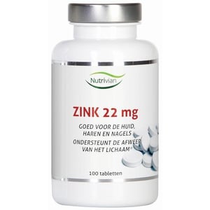 Nutrivian Zink methionine 22 mg afbeelding