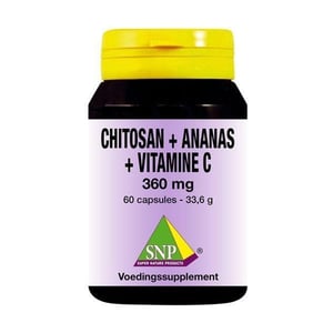 SNP Chitosan ananas vitamine C 360 mg afbeelding