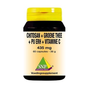 SNP Chitosan groene thee pu erh thee vitamine C 435 mg afbeelding
