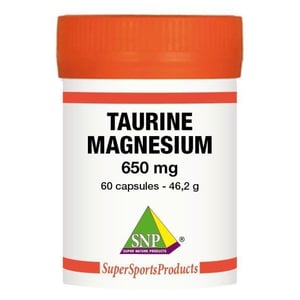 SNP Taurine 325 mg Magnesium 325 mg - Puur afbeelding