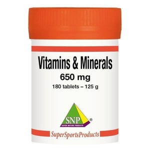 SNP Vitamins minerals complex afbeelding