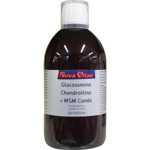 Nova Vitae Glucosamine chondroitine MSM combi afbeelding