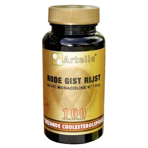 Artelle Rode rijst monacoline K 10 mg afbeelding