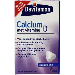 Davitamon Calcium & D mint afbeelding