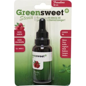 Greensweet-stevia Stevia vloeibaar framboos Greensweet-stevia Stevia vloeibaar framboos afbeelding