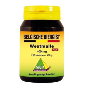 SNP Belgische biergist 400 mg puur afbeelding