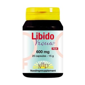 NHP Libido vrouw 600 mg puur afbeelding