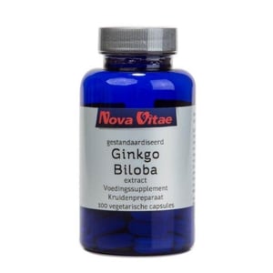 Nova Vitae Ginkgo biloba extract 120 mg afbeelding