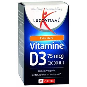 Lucovitaal Vitamine D3 75 mcg afbeelding