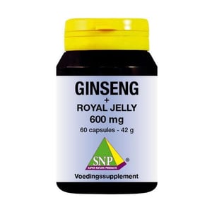 SNP Ginseng + royal jelly 600 mg afbeelding
