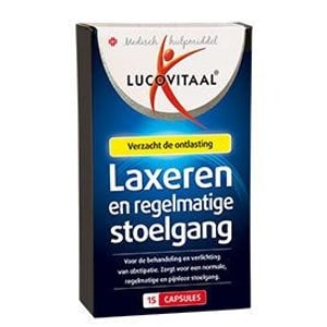 Lucovitaal Laxeer en regelmatige stoelgang Lucovitaal Laxeer en regelmatige stoelgang afbeelding
