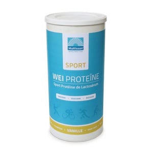 Mattisson Healthstyle - Wei proteine concentraat sport vanille