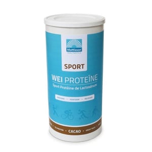 Mattisson Healthstyle Wei proteine concentraat sport cacao Mattisson Healthstyle Wei proteine concentraat sport cacao afbeelding