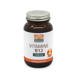 Mattisson Healthstyle Vitamine B12 5000 mcg afbeelding