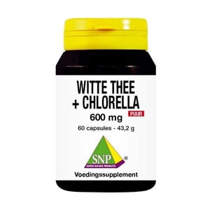 SNP Witte thee Chlorel 600 mg puur afbeelding