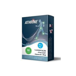 Athrine - Smelttablet UC-11 + vitamine D3