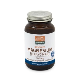 Mattisson Healthstyle Magnesium bisglycinaat 100 mg taurine afbeelding