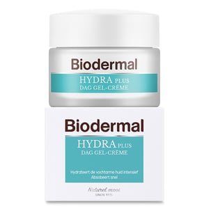 Biodermal Hydraplus dag gelcreme vochtarme huid Biodermal Hydraplus dag gelcreme vochtarme huid afbeelding