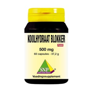 SNP Koolhydraat blokker 500 mg puur afbeelding