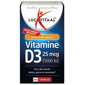 Lucovitaal - Vitamine D3 25 mcg