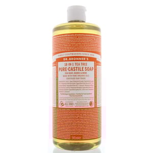 DR Bronners Liquid soap tea tree afbeelding