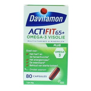 Davitamon Actifit 65+ omega 3 afbeelding