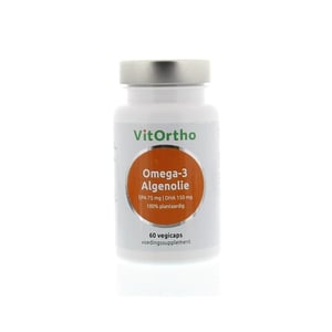 Vitortho Omega-3 Algenolie- EPA75 mg DHA 150 mg afbeelding