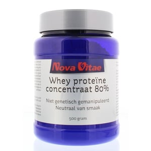 Nova Vitae Whey proteine concentraat 80% afbeelding