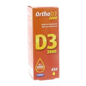 Orthonat Ortho D3 2000IU 450 druppels afbeelding