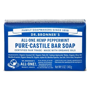 DR Bronners Barsoap pepermunt afbeelding