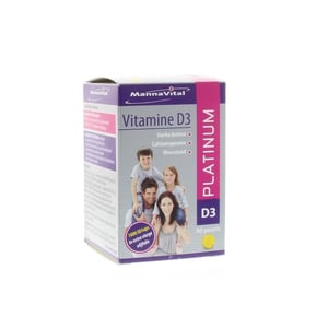 Mannavital - Vitamine D3 platinum