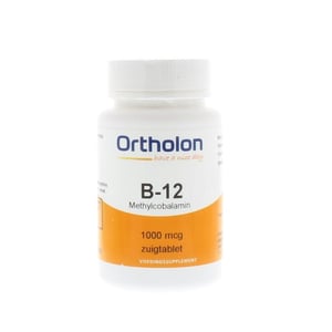 Ortholon Vitamine B12 methylcobalamine 1000 mcg afbeelding
