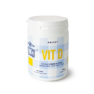Amiset Vitamin D3 75 mcg afbeelding