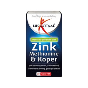 Lucovitaal - Zink methionine & koper