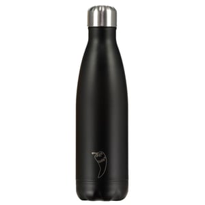 Chillys Bottle Chilly's Bottle Black Matte 500 ml Chillys Bottle Chilly's Bottle Black Matte 500 ml afbeelding