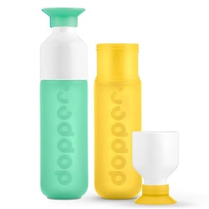 Dopper Dopper fles set Mintata - Yellow Dopper Dopper fles set Mintata - Yellow afbeelding