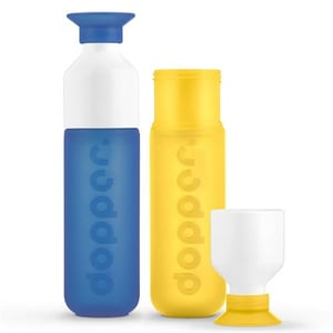Dopper Dopper fles set Pacific - Yellow Dopper Dopper fles set Pacific - Yellow afbeelding