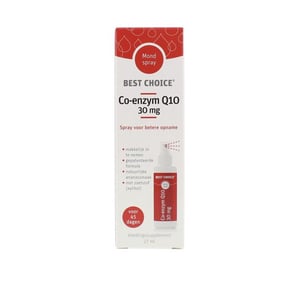 Best Choice Vitaminespray co-enzym Q10 Best Choice Vitaminespray co-enzym Q10 afbeelding