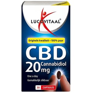 Lucovitaal Cannabidiol CBD 20 mg afbeelding