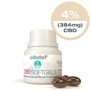 Cibdol CBD 4% Softgels (Cibdol CBD Normal capsules) afbeelding