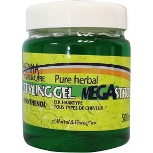 Henna Cure & Care Haargel mega strong afbeelding