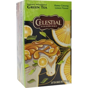 Celestial Season Honey lemon ginseng green tea afbeelding