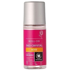 Urtekram Deodorant crystal roll on rozen afbeelding