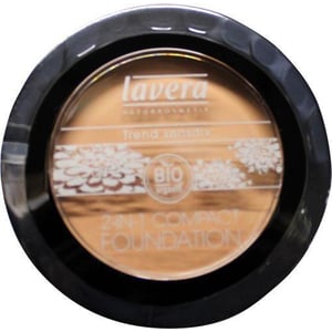 Lavera Compact foundation 2 in 1 ivory 01 afbeelding