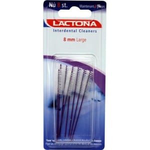 Lactona Interdental cleaner L 8.0 mm Lactona Interdental cleaner L 8.0 mm afbeelding