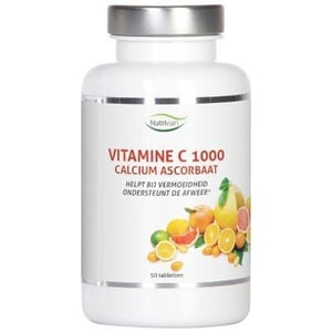 Nutrivian Vitamine C1000 mg calcium ascorbaat afbeelding