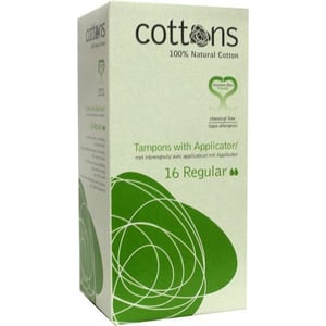 Cottons Tampons met inbrenghuls regular afbeelding