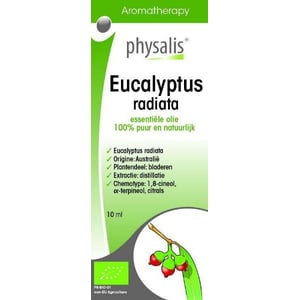 Physalis Eucalyptus radiata bio afbeelding