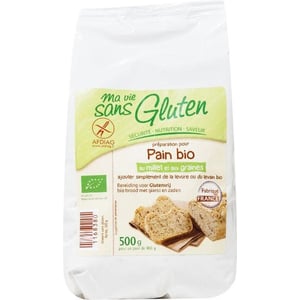 Ma Vie Sans Broodmeel met gierst en zaden bio - glutenvrij Ma Vie Sans Broodmeel met gierst en zaden bio - glutenvrij afbeelding